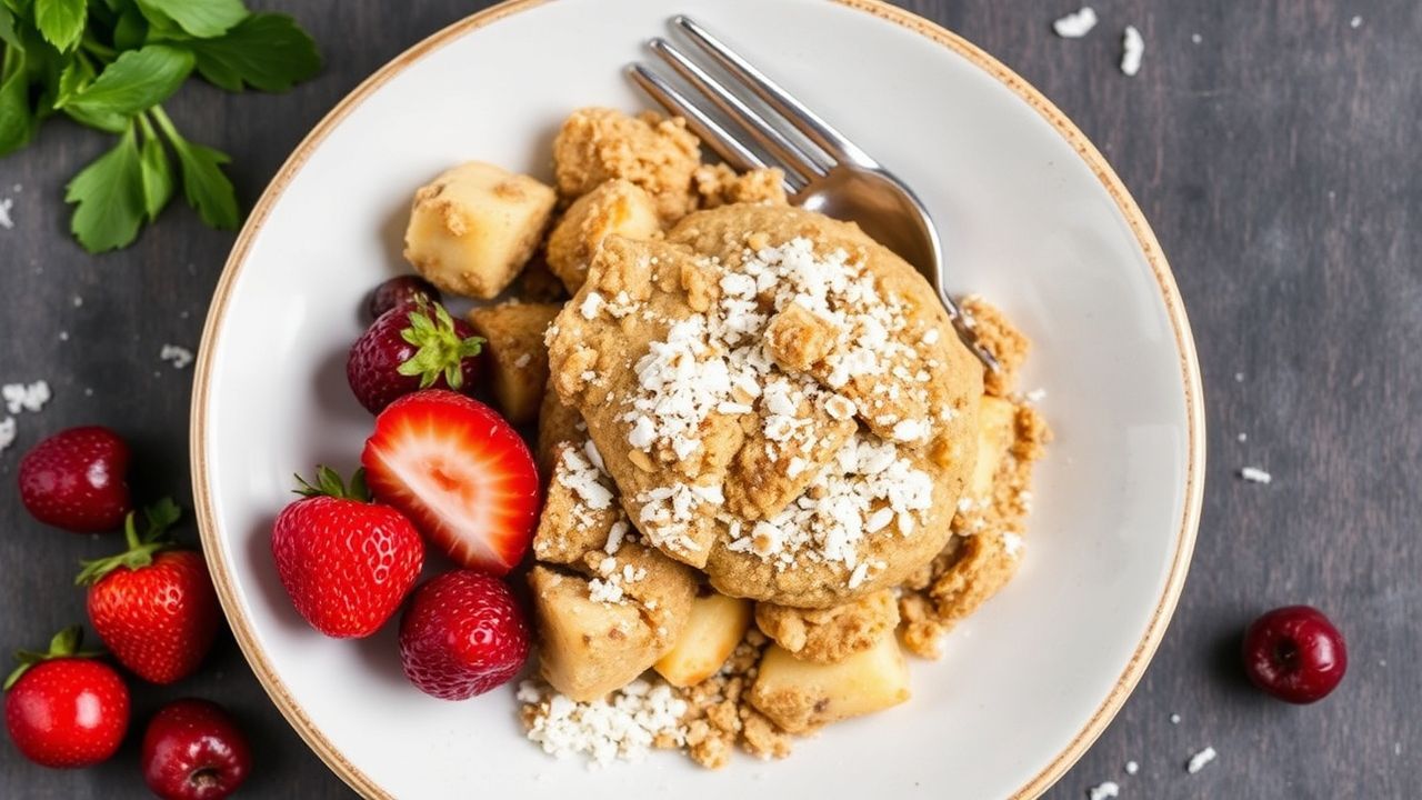 طبق كيتو مع محليات صناعية وطعم متبقٍ غريب ومرارة خفيفة