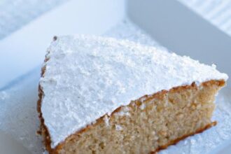 Decadent Keto Vanilla Cake with Coconut Flour Magic