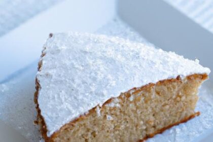 Decadent Keto Vanilla Cake with Coconut Flour Magic