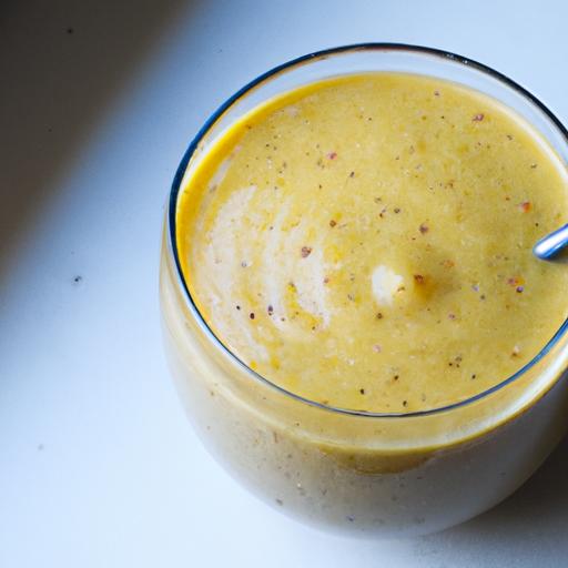 Energize Your Day: Keto Smoothie with Turmeric & Ginger Boost