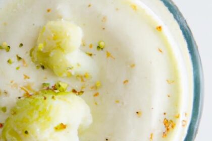 Creamy Keto Smoothie with Frozen Cauliflower Boosts Health