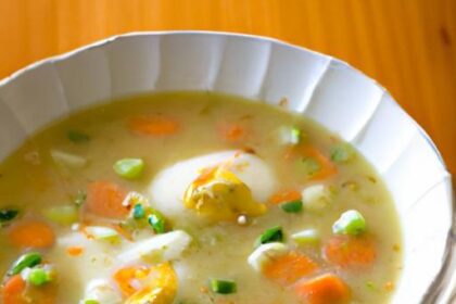 Quick and Savory: Easy Egg Drop Soup with a Salt Twist