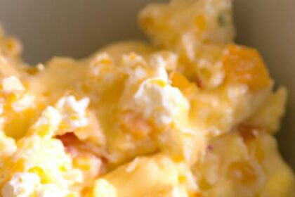 Whip Up Easy Keto Scrambled Eggs with Cream Cheese Bliss