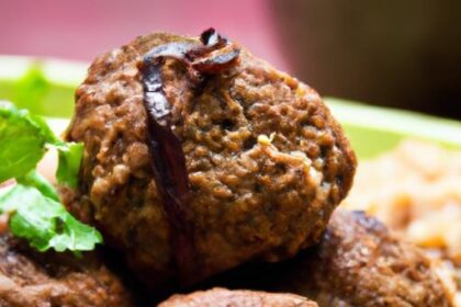 Psyllium Power: Crafting Perfect Meatballs Without Eggs