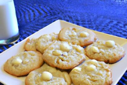 Deliciously Easy Keto White Chocolate Macadamia Cookies