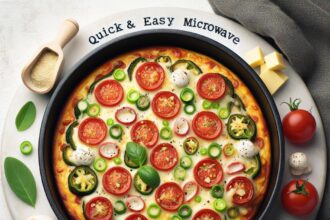 Quick & Easy Microwave Keto Mug Pizza: Low-Carb Delight
