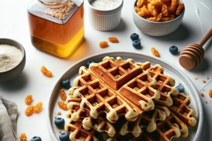 Fluffy Keto Protein Waffles: A Low-Carb Breakfast Delight