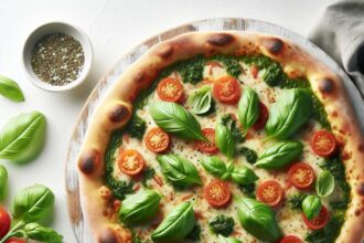 Fresh Basil Keto Pizza: Easy, Flavorful Low-Carb Delight