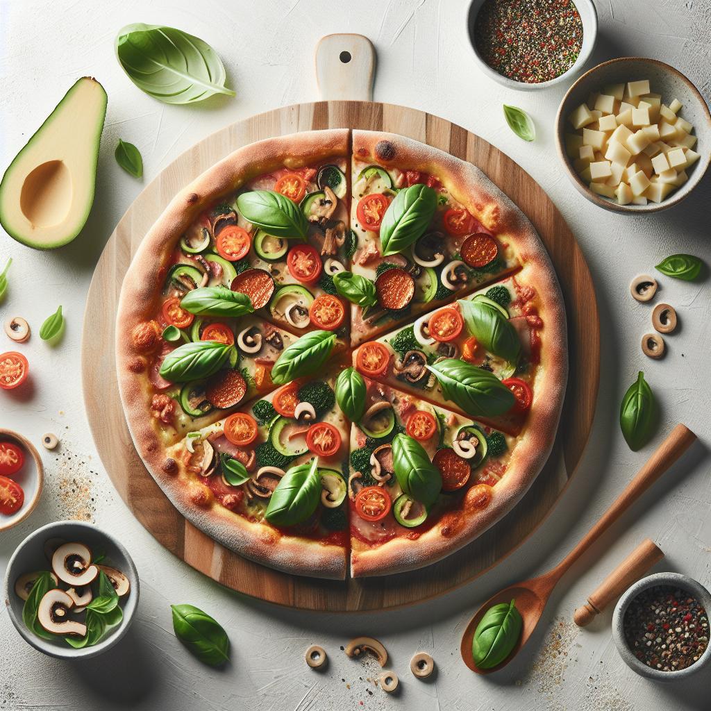 Fresh Basil Keto Pizza: Easy, Flavorful Low-Carb Delight