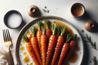 Sweet & Simple: Irresistible Brown Sugar Honey Glazed Carrots
