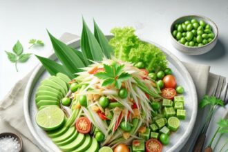 Thai Green Papaya Salad: Asia’s Zesty Culinary Treasure