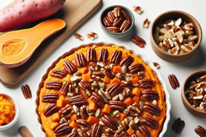 Crunchy Pecan Sweet Potato Casserole: A Must-Try Delight