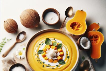 Velvety Butternut Squash Coconut Soup: Creamy Comfort Bliss