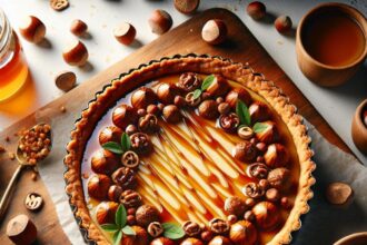 Decadent Maple & Roasted Hazelnut Tart: A Sweet Symphony