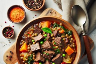 Hearty Beef and Lentil Stew: A Nutritious Comfort Classic