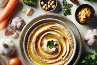 Roasted Garlic Hummus Dip: Creamy, Bold, and Irresistible