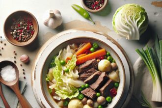 Hearty Savory Beef and Cabbage Soup: Comfort in a Bowl