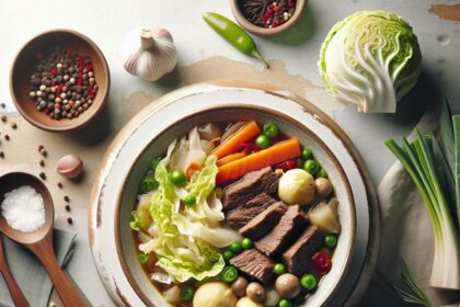 Hearty Savory Beef and Cabbage Soup: Comfort in a Bowl