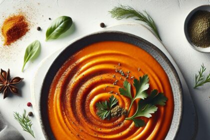 Velvety Carrot Soup with Cumin: A Spiced Creamy Delight