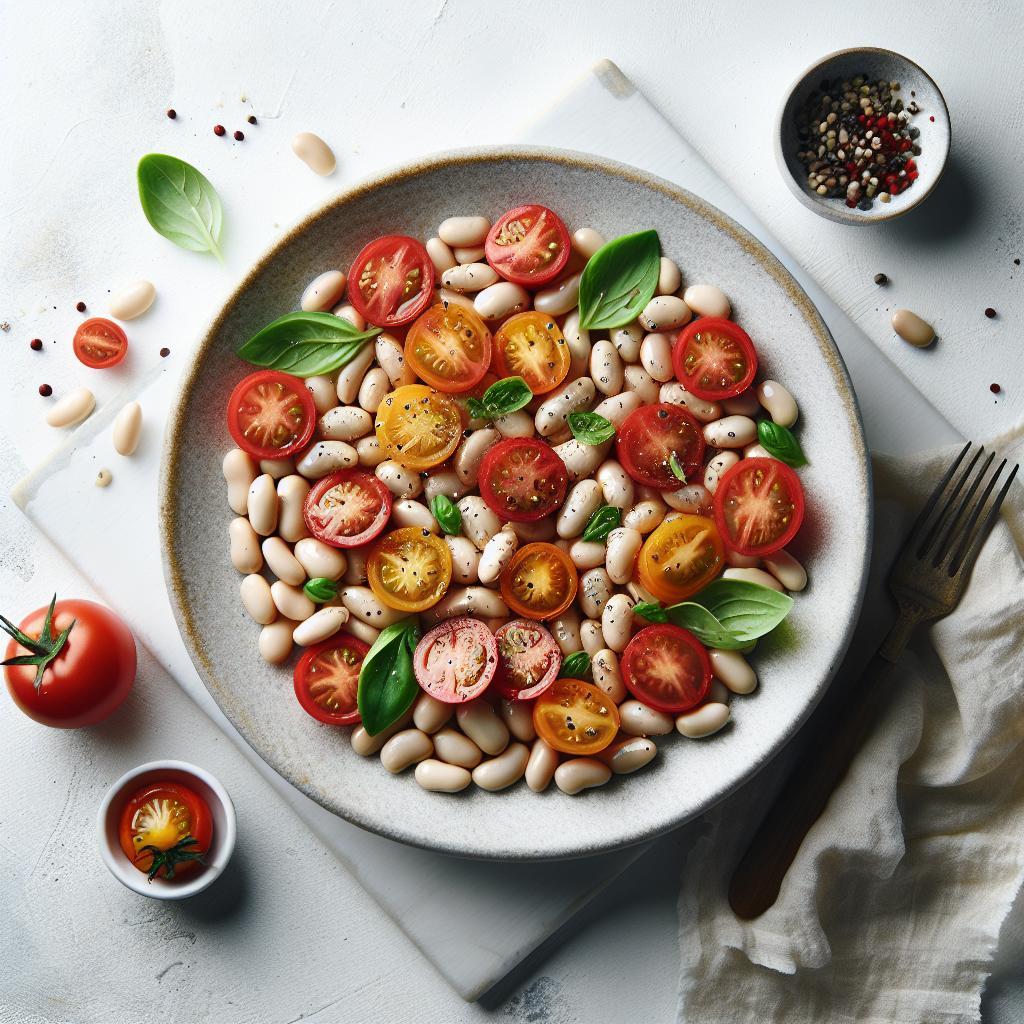 Bright Bites: Crafting the Perfect White Bean Tomato Salad