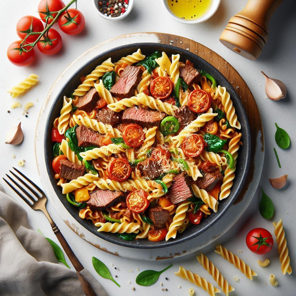 Hearty Beef Ziti Pan: A Savory One-Pan Italian Delight