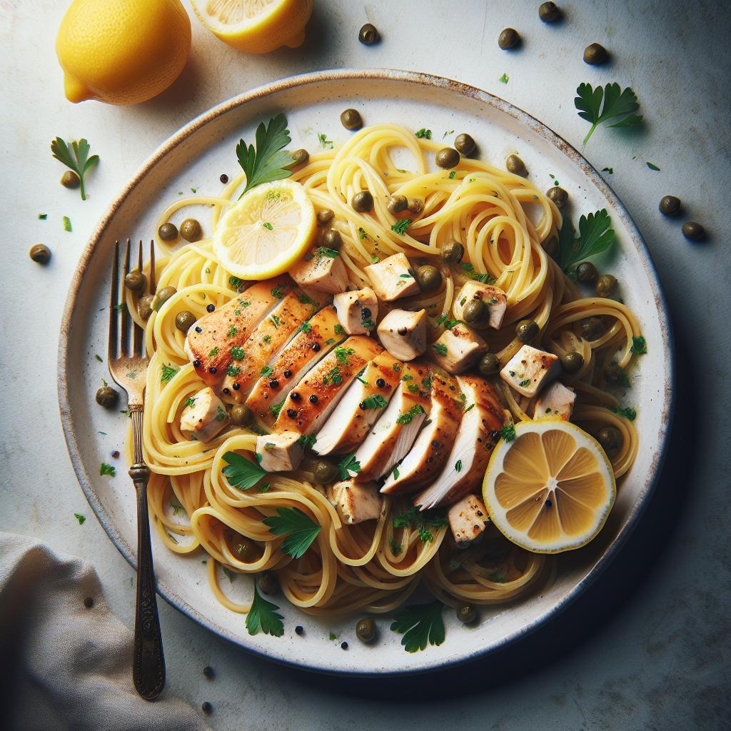 Zesty Chicken Piccata Pasta: A Flavor-Packed Classic Twist