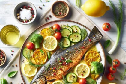 Zesty Baked Trout with Lemon: A Fresh, Flavorful Delight