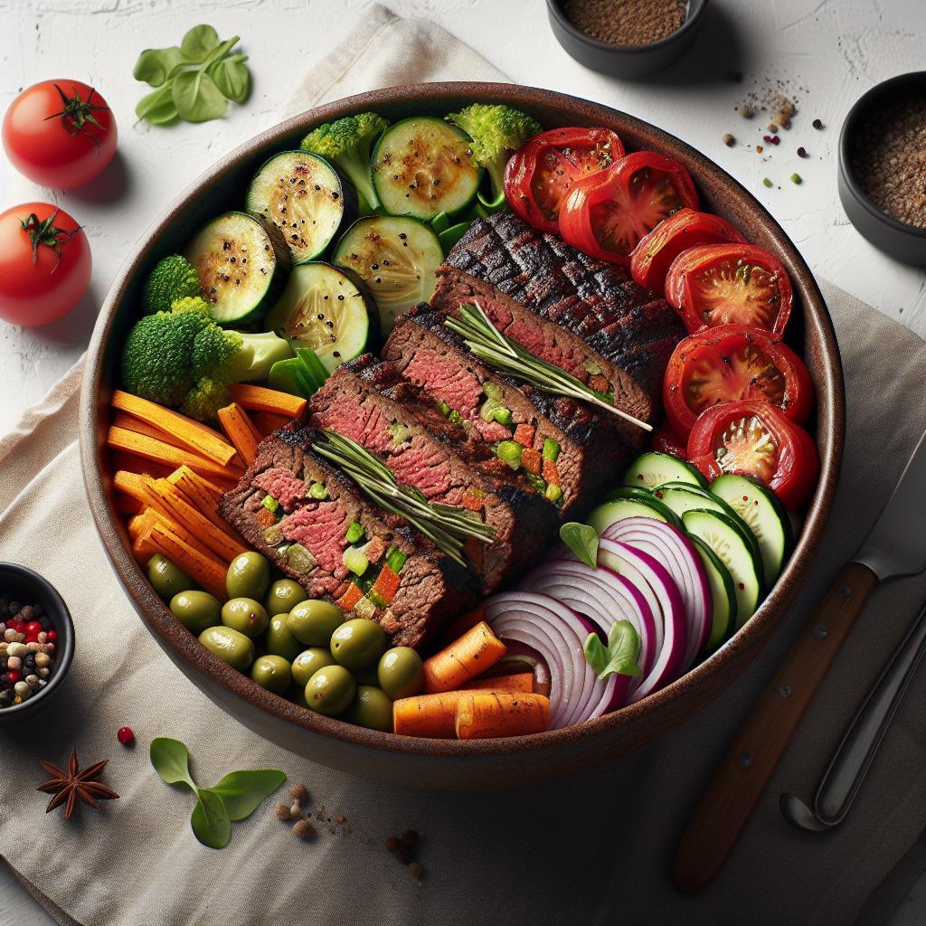 Hearty Southern Baked Beef Meatloaf Bowl Recipe Delight