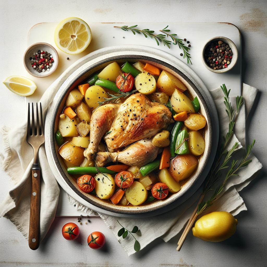 Hearty One-Pot Chicken and Potato Stew: Simple Comfort Food