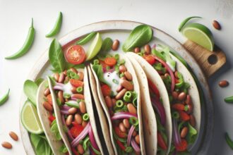Savor the Flavor: Easy Vegetarian Bean Tacos Recipe Delight