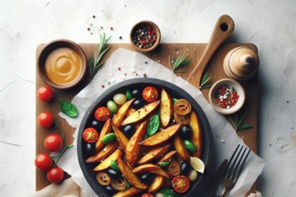 Crispy Greek Potato Wedges: A Flavorful Mediterranean Twist