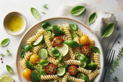 Savor the Flavors: Mediterranean Herb Fusilli Delight