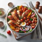 Southern Comfort: Baked Chicken Thighs Bowl Delight