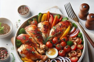 Southern Comfort: Baked Chicken Thighs Bowl Delight