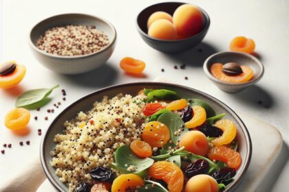 Quinoa & Dried Apricot Salad: A Nutritious Twist to Enjoy