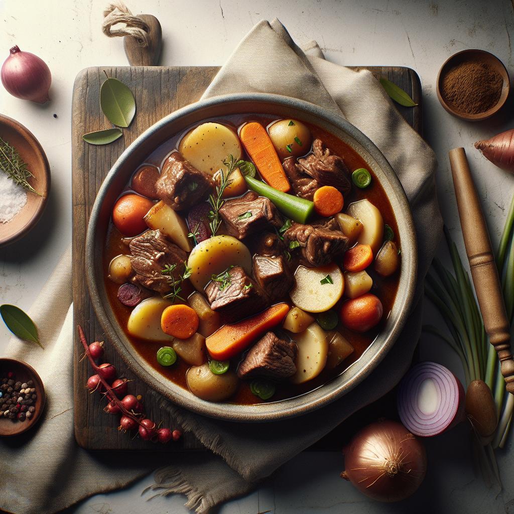 Hearty Southern Lamb Root Stew: A Savory Comfort Classic