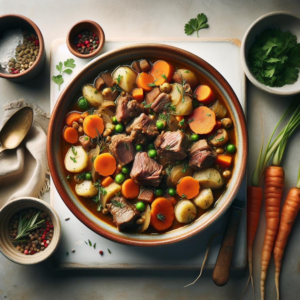 Hearty Savory Lamb Root Stew: A Comforting Classic Pot
