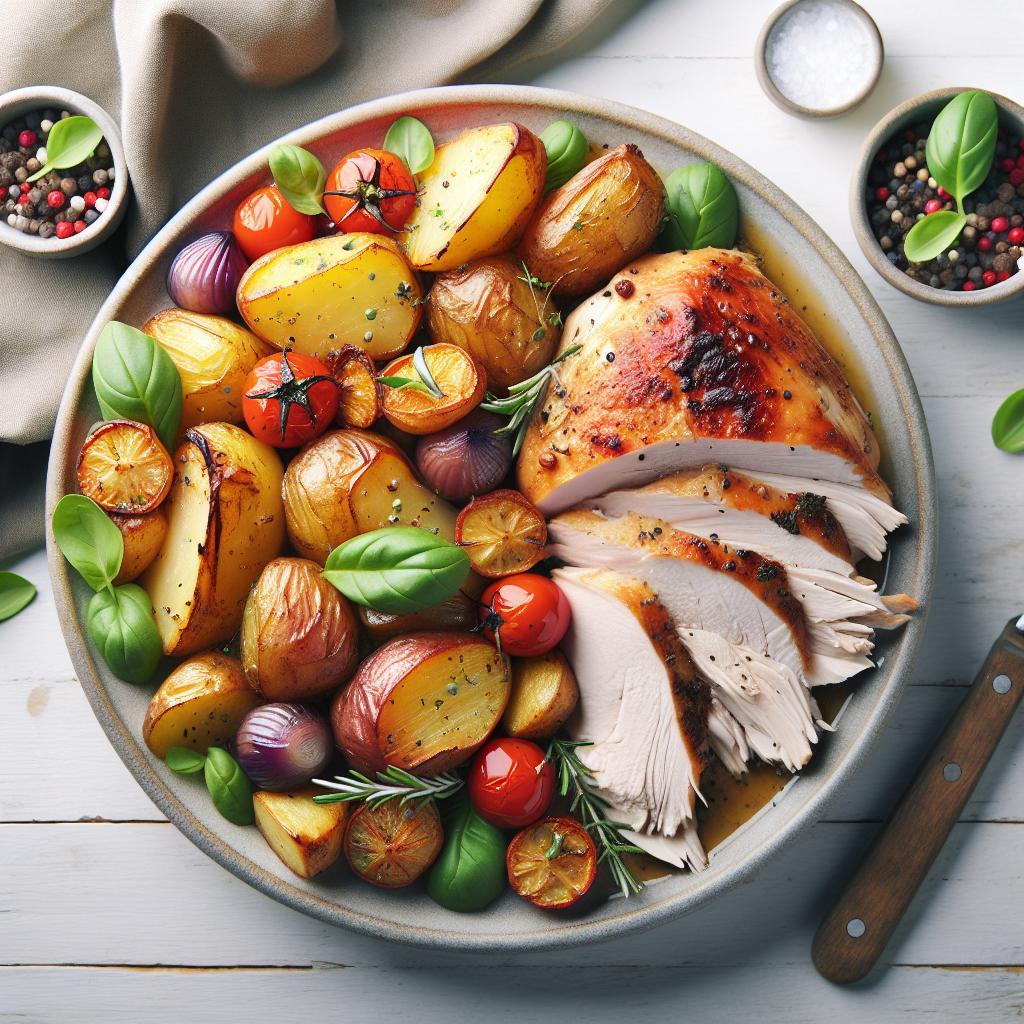 Savor the Flavor: Perfect Roasted Potato and Turkey Dish