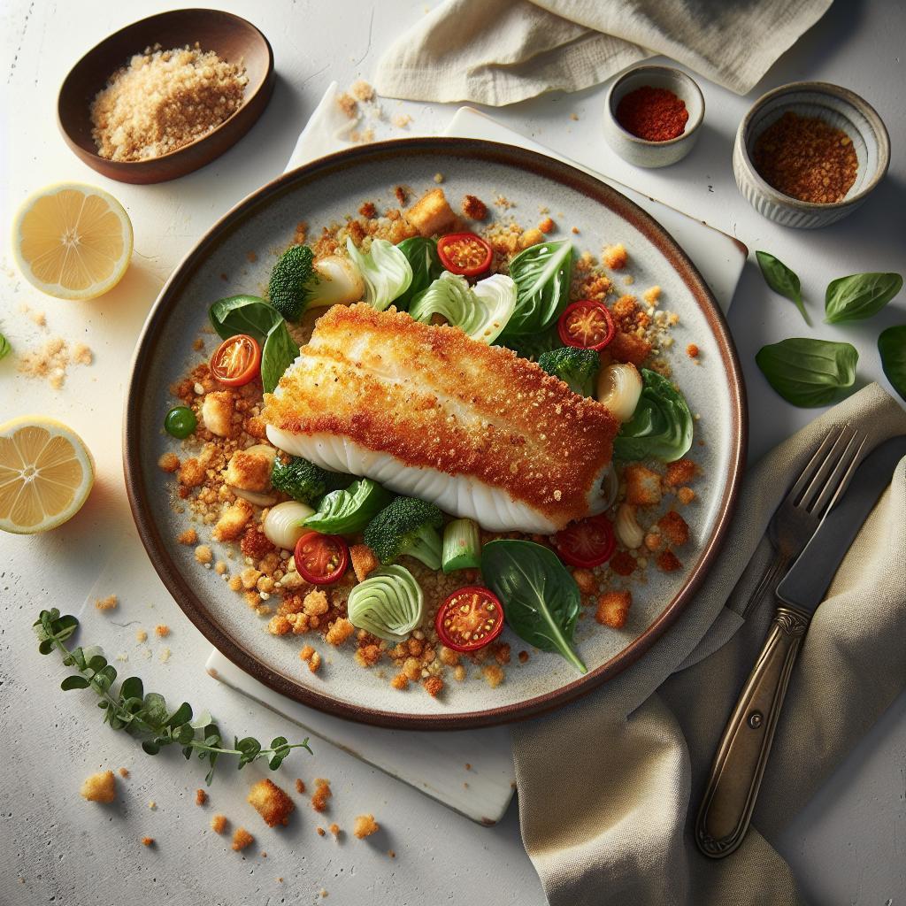 Crunchy Southern Baked Cod: A Classic Breadcrumb Delight