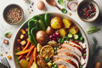 Hearty Roasted Potato and Turkey Bowl: A Comfort Delight