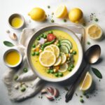 Zesty Greek Lemon Soup: A Tangy Taste of Tradition