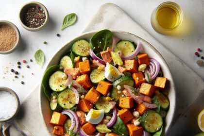 Southern Roasted Sweet Potato Salad: A Flavorful Twist