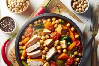 Hearty One-Pot Chickpea and Turkey Stew: Simple & Wholesome
