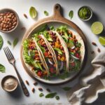 Hearty Vegetarian Bean Tacos: Flavorful Meatless Magic