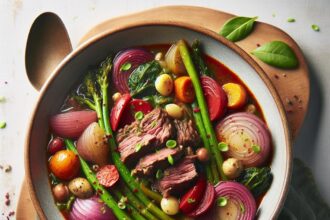 Hearty Southern Lamb Root Stew Bowl: A Savory Delight