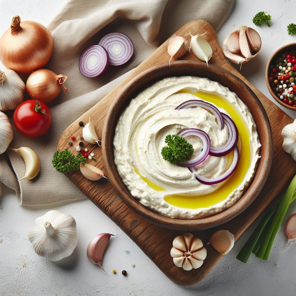Whip Up Bliss: The Ultimate Creamy Onion & Garlic Dip Recipe