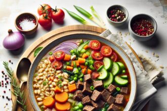 Hearty Southern Savory Beef Barley Soup Recipe to Savor