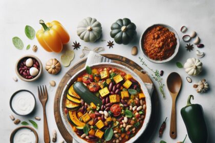 Hearty Roasted Squash and Bean Chili: A Cozy Winter Delight