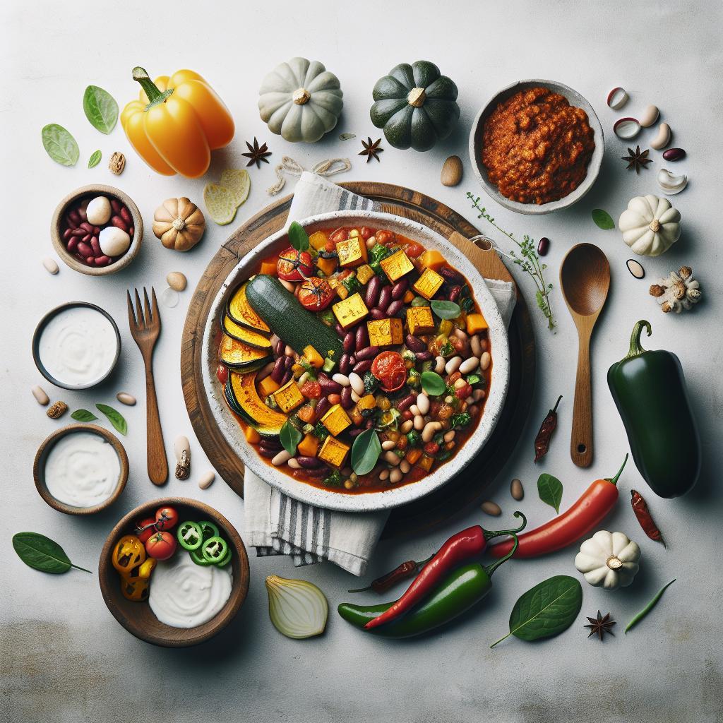 Hearty Roasted Squash and Bean Chili: A Cozy Winter Delight