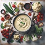 Velvety Creamy Cauliflower Soup Pot: Comfort in a Bowl